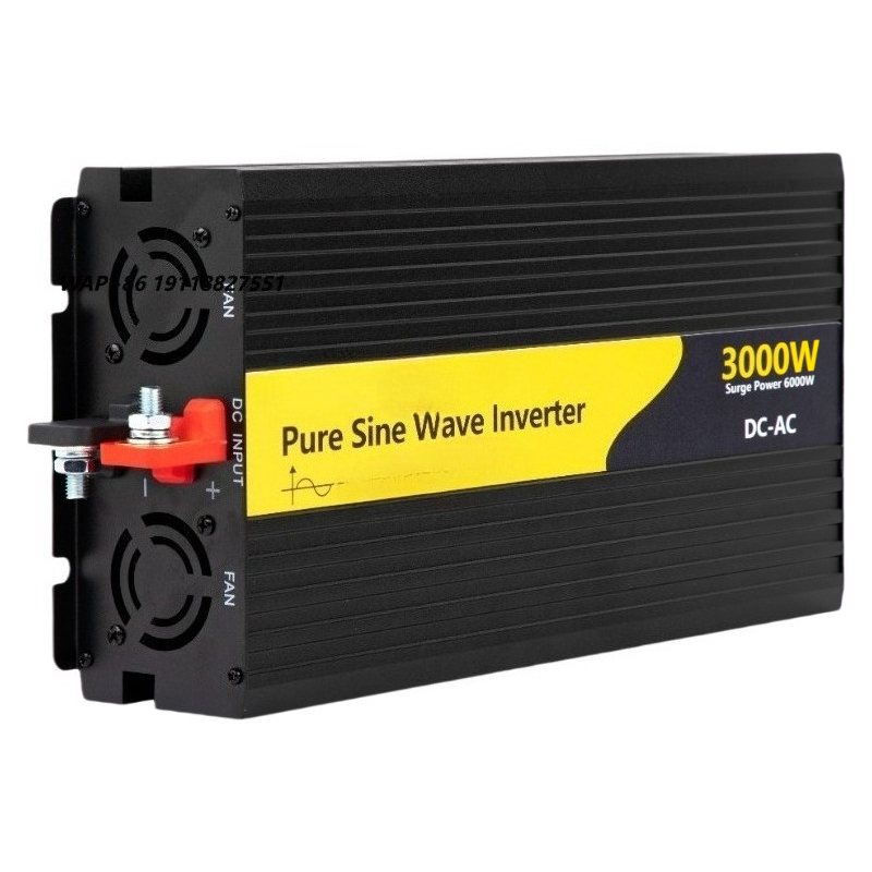 Power Inverter - Roger 3000W-B Zuivere Sinus Inverter: 12V/24V/48V