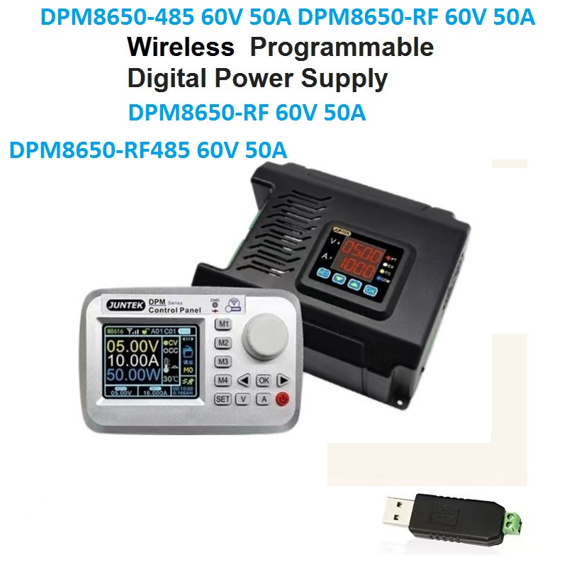 Charge Controller Solar - DPM8650-485RF 60 V 50A Afstandsbediening Voltmeter