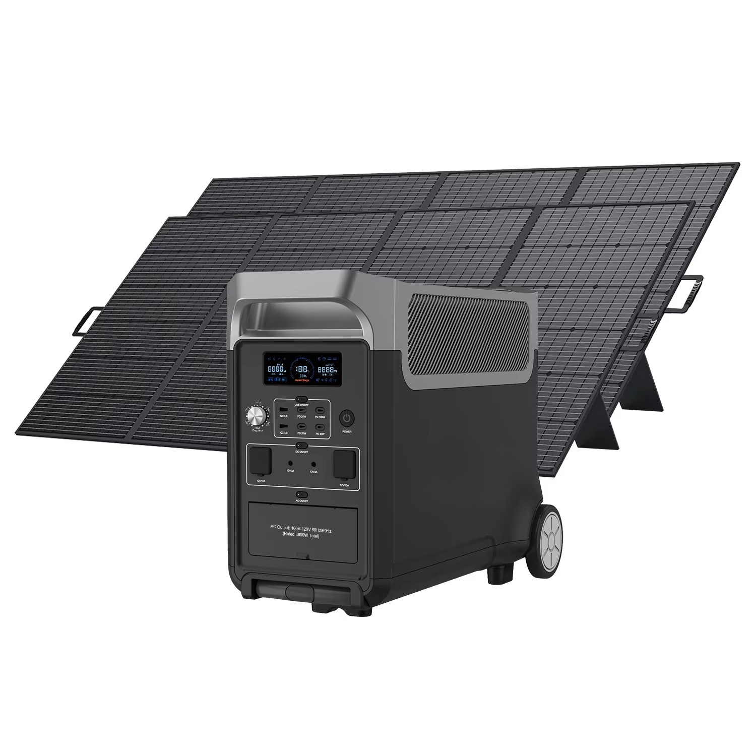 Solar Generator - Fossibot F3600 Pro-generator met draagbare lithiumkrachtcentrale