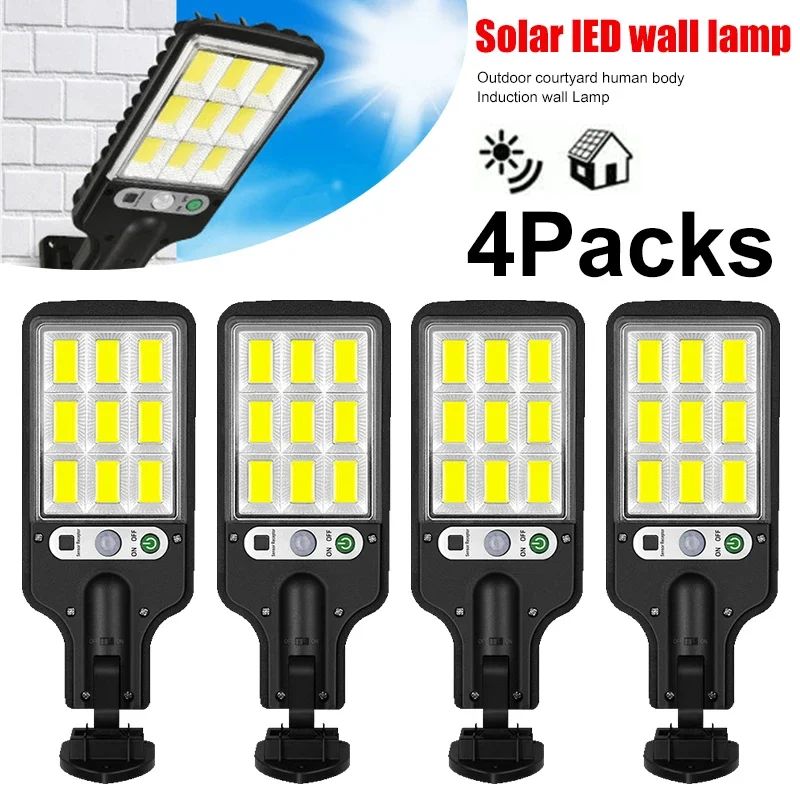 Solar Lamp - Krachtige LED Solar Buitenlamp voor Tuinmuur,