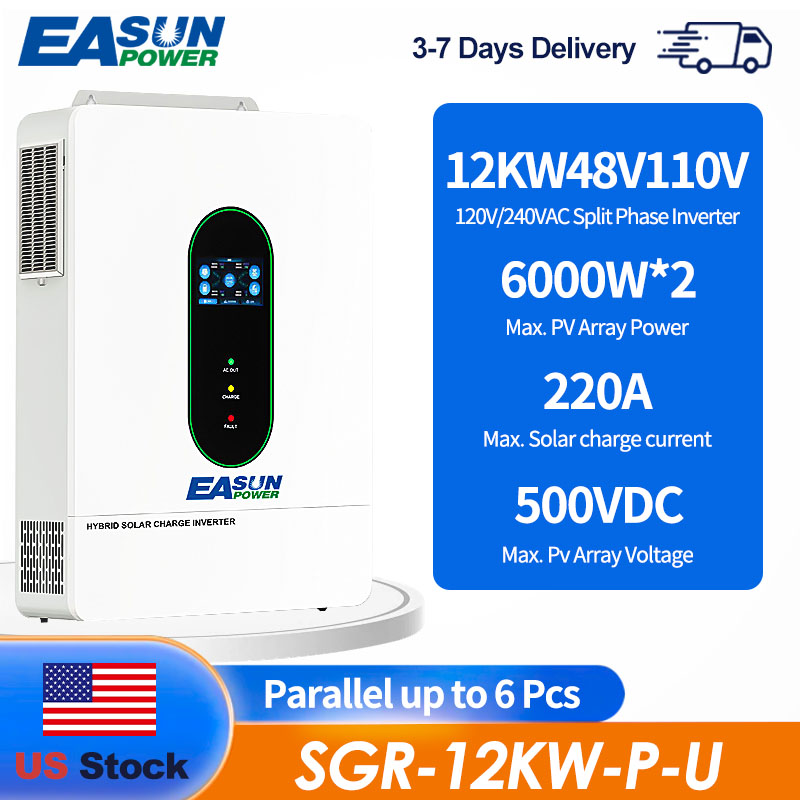 Charge Controller Solar - EASUN US 12KW 12000W Split-Phase Solar