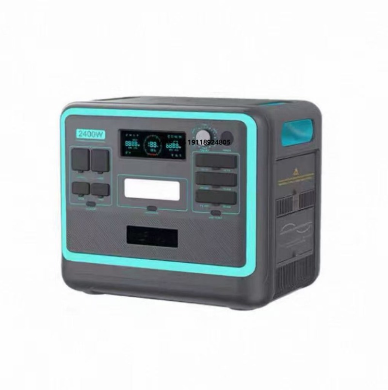 Solar Panel - 2400W 2048Wh Draagbaar Station LiFePO4 Batterij