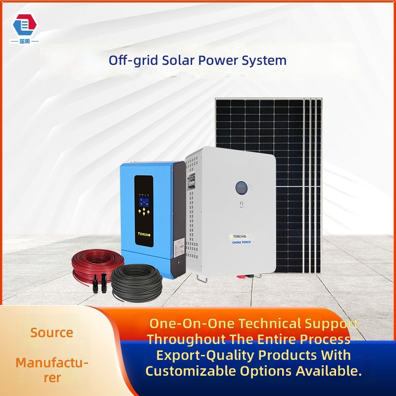 Solar Generator - Zonne-energiecentrale huishoudelijk 220V zonne-energie off-grid energiesysteem
