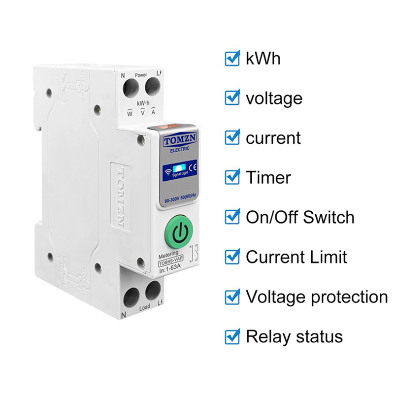 ABDE-TOMZN TOB9S-VAP TUYA Smar - Energy Monitor Meter recensie en prijs