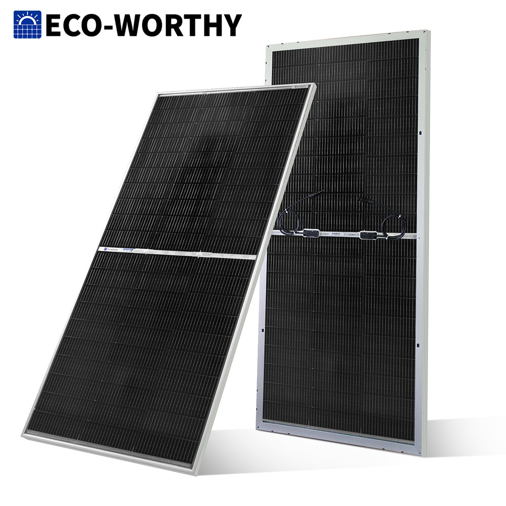 ECO-WORTHY 195W N-type 18BB bi - Solar Panel 200W recensie en prijs