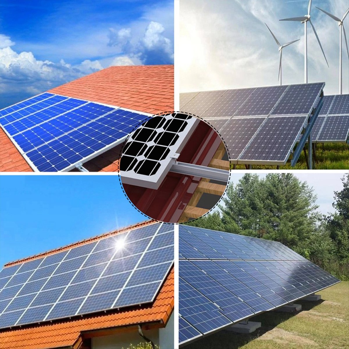 Zonnepaneelmontagebeugel Rails - Solar Panel recensie en prijs