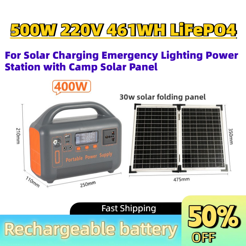 Draagbare upgrade 500W 220V 46 - Solar Panel 200W recensie en prijs