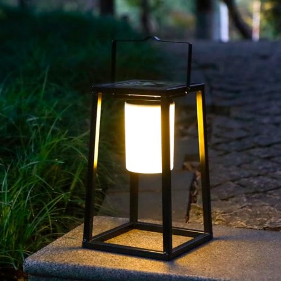 5'' hoge buitenlamp op zonne-e - Solar Lamp recensie en prijs