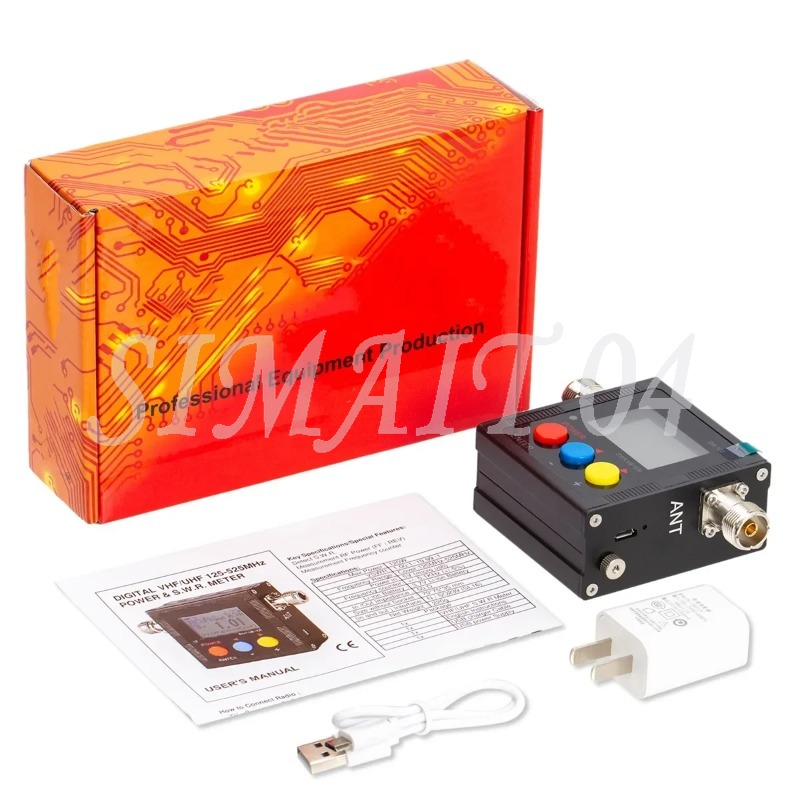 SW102 125-520MHz VHF/UHF SWR-v - Energy Monitor Meter recensie en prijs