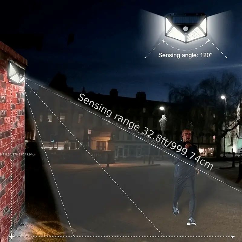 100LED buitenlamp op zonne-ene - Solar Lamp recensie en prijs