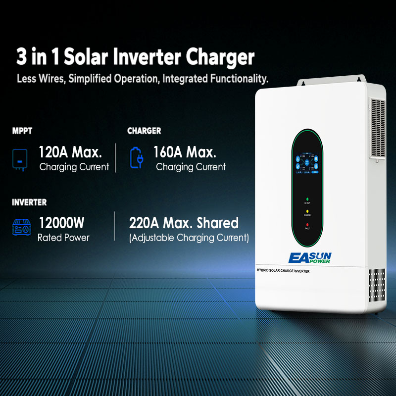 EASUN US 12KW 12000W Split-Pha - Charge Controller Solar recensie en prijs