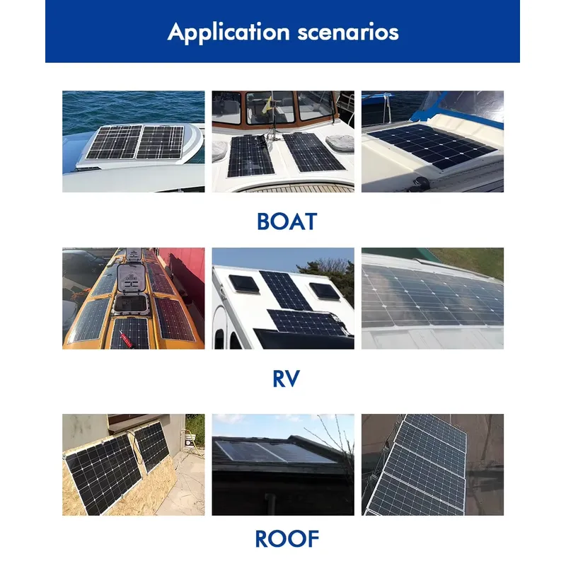 50W 100W 150W 200W Flexibel zo - Solar Panel 200W recensie en prijs