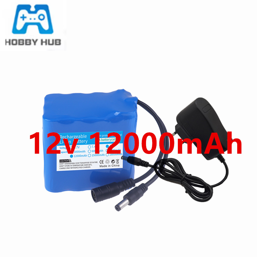 12V 12000mAh Batterij 3S4P Ech - Lithium Battery 12V recensie en prijs
